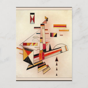 Kandinsky - Zeker, abstracte kunst, Briefkaart