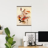 Kandinsky - Zeker, abstracte kunst, Poster (Thuiskantoor)
