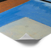 Kandinsky - Zware Rood Poster (Hoek)