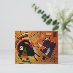 Kandinsky - Zwart en Paars, Briefkaart