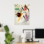 Kandinsky - Zwarte Punten Poster (Thuiskantoor)