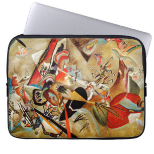 Kandinsky's Abstracte compositie schilderen Laptop Sleeve
