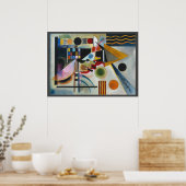Kandinsky's Abstracte schilderijen doorgeven Poster (Keuken)