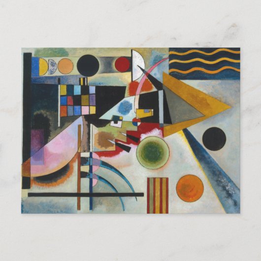Kandinsky's Abstracte schildpaddenstoel Briefkaart (Voorkant)