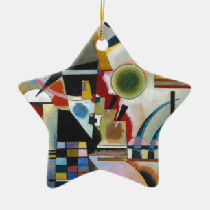 Kandinsky's Abstracte schildpaddenstoel Keramisch Ornament