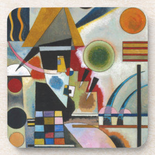 Kandinsky's Abstracte schildpaddenstoel Onderzetter