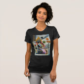 Kandinsky's Abstracte schildpaddenstoel T-shirt (Voorkant volledig)
