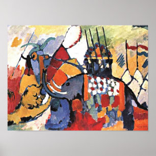 Kandinsky's dierenschilderij, De Olifant, Poster
