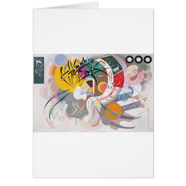 Kandinsky's Dominant Curve Abstract (Voorkant)