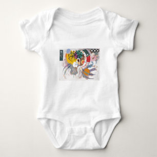 Kandinsky's Dominant Curve Abstract Romper