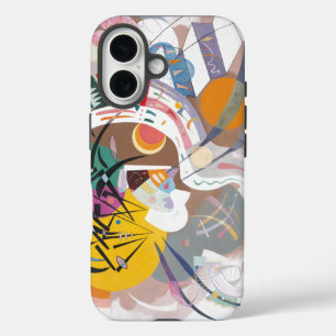 Kandinsky's Dominant Curve Abstracte kunstschilder iPhone 16 Hoesje