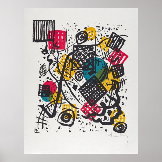 Kandinsky's Kleine Welten V Poster (Voorkant)