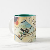 Kandiskyy Tweekleurige Koffiemok (Voorkant links)