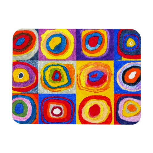 Kandisnky cirkels magneet (Horizontaal)