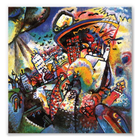 Kandisnky Moskou I Foto Afdruk (Voorkant)