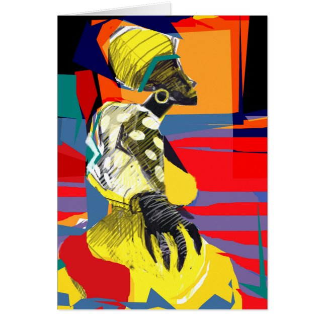 Kandombe danser (Voorkant)