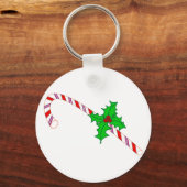 Kandriet met Holly Design op Sleutelhanger (Voorkant)