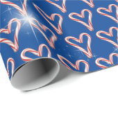 Kandriethart met sterren cadeaupapier (Rol Hoek)