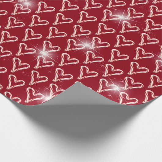 Kandriethart met sterren cadeaupapier (Hoek)