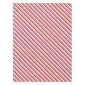 Kandrietstrips, Peppermint Red en White Tafelkleed (Voorkant)