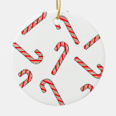 Kandriettekening in rode groene witte keramische o keramisch ornament (Voorkant)