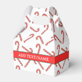 Kandriettekening in rood-groen wit bedankdoosjes (Achterkant)