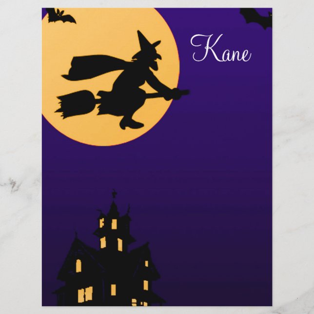 Kane Halloween Letterhead (Voorkant)