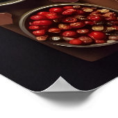 Kaneel en kruidnagel Spice Keuken Wandkunst Poster (Hoek)