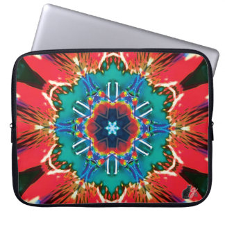 Kaneel Kaleidoscoop 38 cm Laptop Sleeve