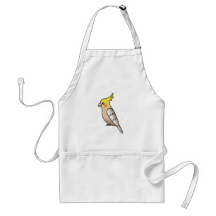 Kaneel Kartelparkiet Papegaai Vogel Standaard Schort