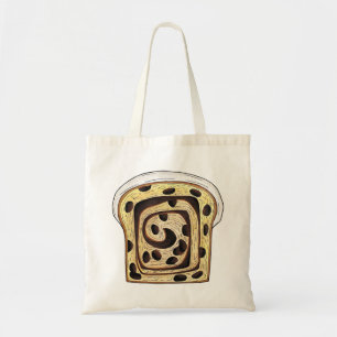 kaneel rozijn brood bakken broodbereiding tote bag