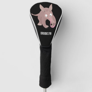 Kaneelaarvark cartoon golfheadcover