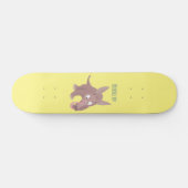 Kaneelaarvark cartoon skateboard (Horizontaal)