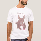 Kaneelaarvark cartoon t-shirt (Voorkant)
