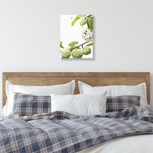 Kaneelappel - canvas afdruk (Insitu (Slaapkamer))