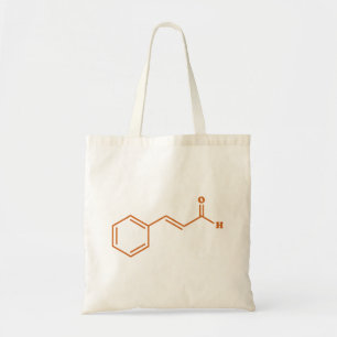 kaneelkaneelaldehyde Moleculaire chemische formule Tote Bag