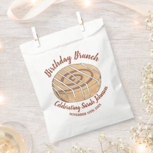 Kaneelrolbrood Gebak Verjaardagsfeestje Brunch Bedankzakje