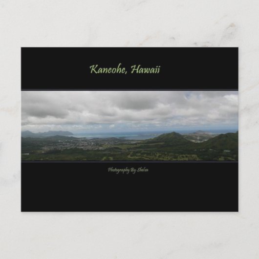 Kaneohe, Hawaii Briefkaart (Voorkant)