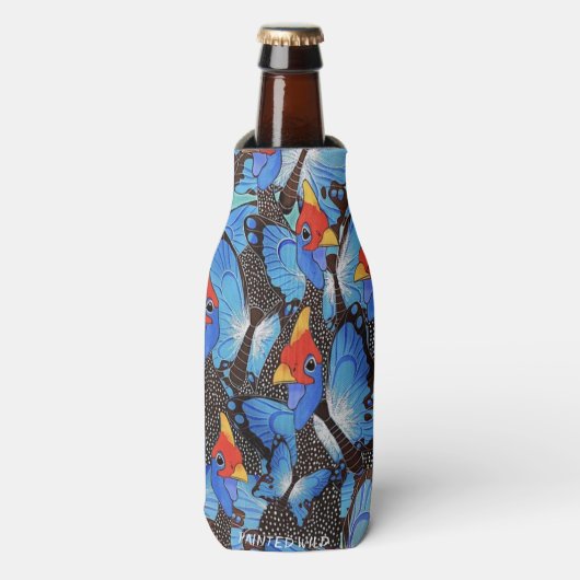 Kanga Blue Bottle Cooler (Fles Voorkant)