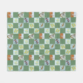 Kanga Koala Platypus en vrienden Aussie Fleece Deken (Voorkant (Horizontaal))