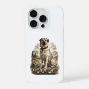 Kangal – Hij blaft niet, hij beslist iPhone 15 Pro Hoesje