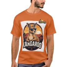 kangaroestijl T-shirt