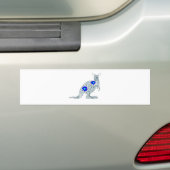 Kangaroo 3 bumpersticker (Op auto)
