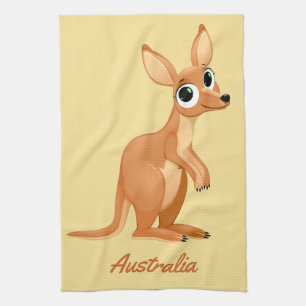 Kangaroo aangepaste handdoek
