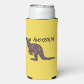 Kangaroo Aboriginal Mosaic (Seltzer Achterkant)