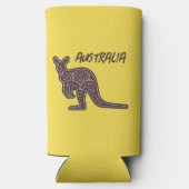 Kangaroo Aboriginal Mosaic (Achterkant)