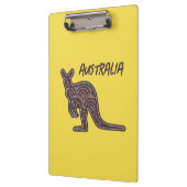 Kangaroo Aboriginal Mosaic Klembord (Links)