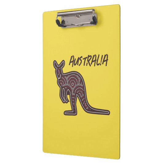 Kangaroo Aboriginal Mosaic Klembord (Links)