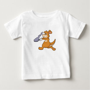 Kangaroo as Cook with Pan