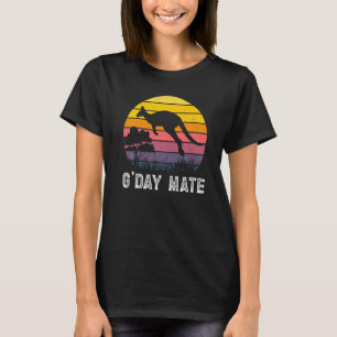 Kangaroo Australia G Day Mate Australia Symbol Wom T-shirt